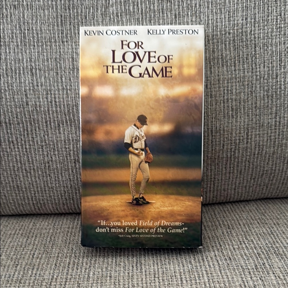 For Love of the Game VHS